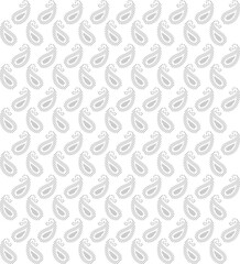 Fototapeta premium Black and White Abstract Leaf Pattern | Modern Line Art Wallpaper – Aesthetic Surface Pattern Design for Fabric Prints, Textile Design, Home Decor & Contemporary Backgrounds
