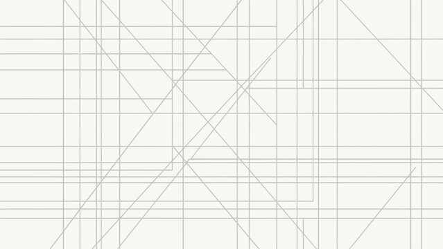 Minimalist abstract background featuring overlapping gray and beige lines creating a modern geometric grid pattern