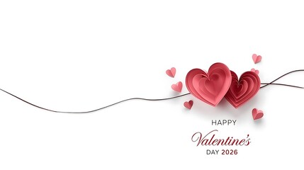 Celebrate valentine's day 2026 with hearts