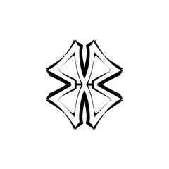 Obraz premium Minimalist Trust and Stability Abstract Corporate Logo