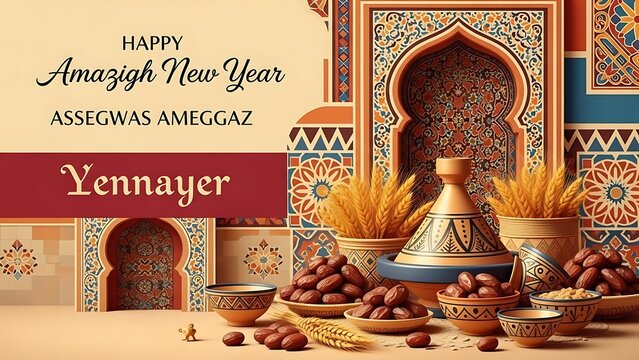 happy amazigh new year , happy Yennayer