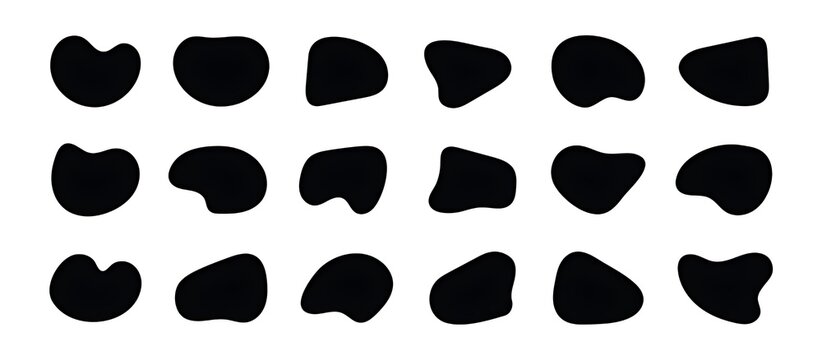 Collection of abstract shapes