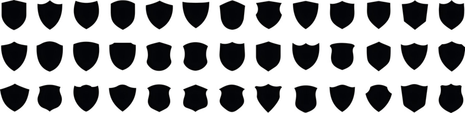 Pattern of shield designs