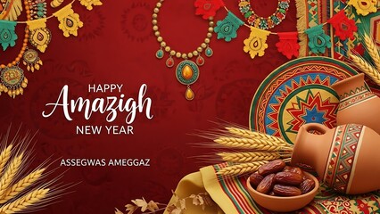 happy amazigh new year , happy Yennayer