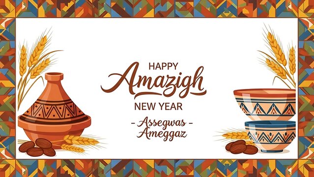 happy amazigh new year , happy Yennayer