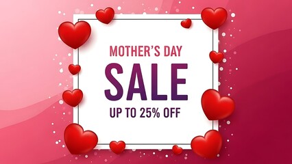 Mother's day sale up to 25 off celebrate with love and discounts