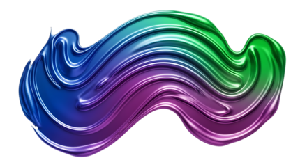 Abstract colorful wave background