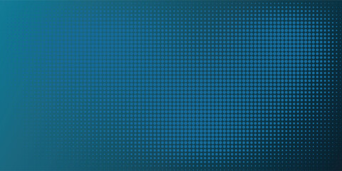 Blue Halftone Dot Pattern Background for Tech Design and Corporate Projects