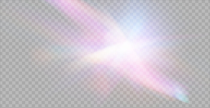 Background with light bokeh effect. Gorgeous background with glowing dust. Png Rainbow light and crystal dust. Png Crystal shimmering with rainbow effect. Png 