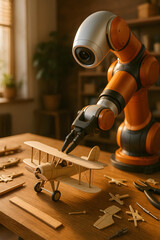 Friendly Household Robot Assisting Child with Learning Activity