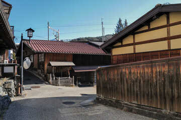 中山道福島宿（木曽福島）