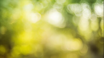 Obraz premium Abstract natural background bokeh: Soft, artistic shot captures the dreamy essence of nature's beauty, with vibrant bokeh effects that create a sense of ethereal light and color.