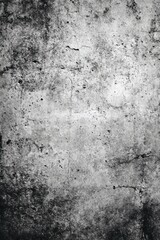 Obraz premium Textured Concrete: The image showcases a close-up of aged concrete, revealing an array of textures, fissures, and unique markings. It's a study in monochrome