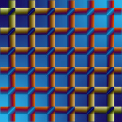NeuroGrid Drift  Cylindrical Illusion Matrix Web