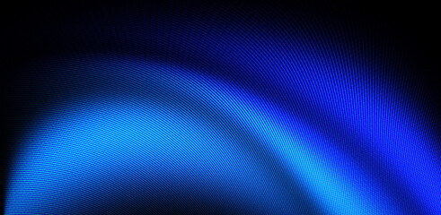 Abstract Blue Silk Waves Background with Carbon Fiber Texture – with Soft Light Glow Halftone  © Ahmed Afridi