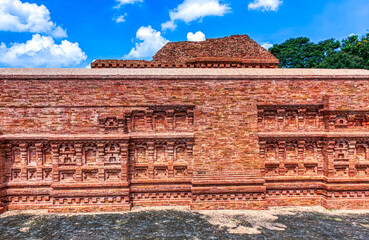Nalanda University ruins in Bihar reveal a vast ancient learning center, founded in the 5th century CE, famed for monasteries, libraries, and global Buddhist scholars.