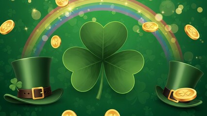 Celebrate st. patrick's day with a lucky rainbow