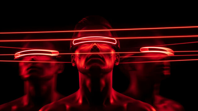 Businessman hands typing on holographic keyboard symbolizing software coding and digital programming - Powered by Adobe