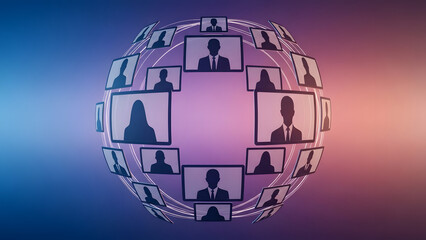 vector illustration of an abstract background. GENERATIVE AI