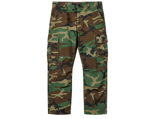 Camo cargo pants isolated on transparent background