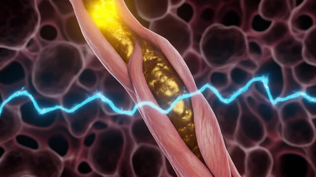 Microscopic view of calcium release from sarcoplasmic reticulum