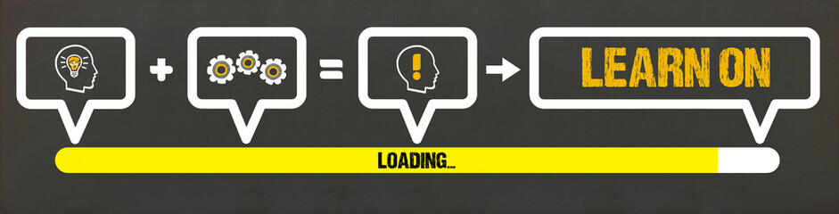 Fototapeta premium Learn on 