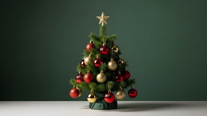 decorated christmas tree