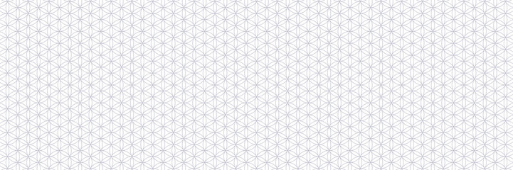 Minimalist geometric pattern seamless texture with monochrome black and white lines hexagon shapes repeating background design vector art