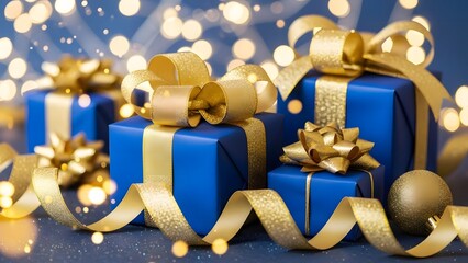 gift box with ribbon