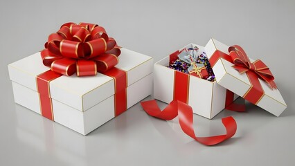red gift box