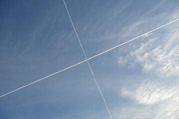 Crossing Contrails