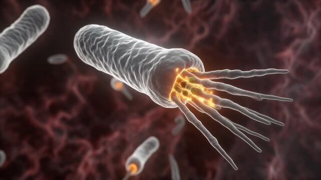 3D Animation of Macrophage Activation and Immune Response