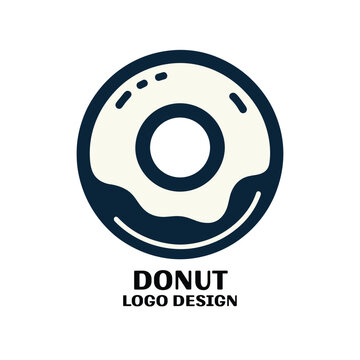 Donut Vector Logo Design