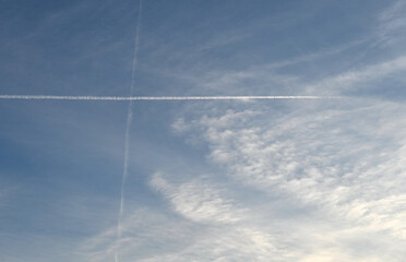 Crossing Contrails
