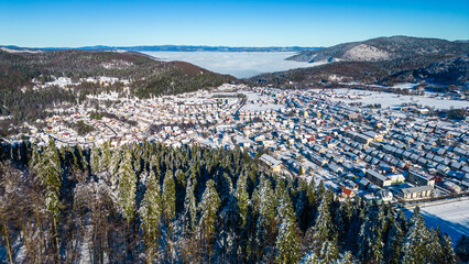 Snowy Delnice Valley Vista