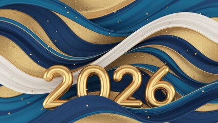 Celebrating the year 2026 with elegance