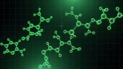 Green molecular structures on grid