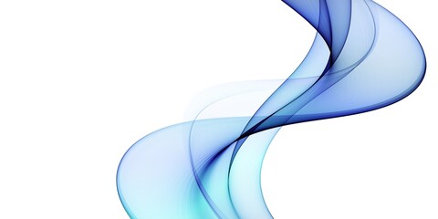Abstract light blue wavy background.
