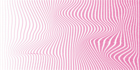 white polka dots pattern over hot pink useful as a background good effect © barokah