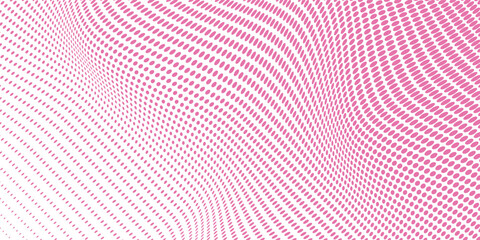 white polka dots pattern over hot pink useful as a background good effect © barokah