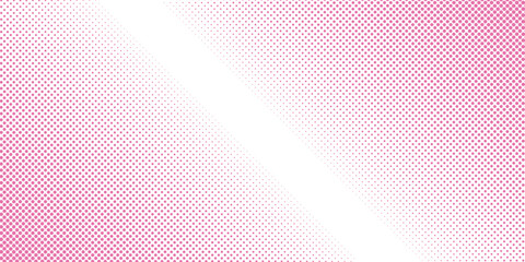 white polka dots pattern over hot pink useful as a background good effect © barokah