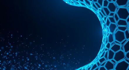 Soft focus glass strip background with pastel light refraction for creative wellness theme