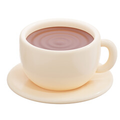 Coffee Cup on Saucer