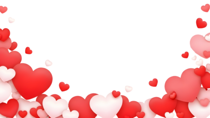 Celebrate love with heart shapes