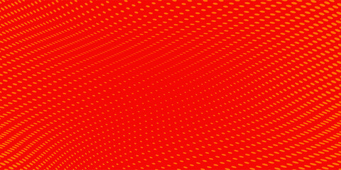 Dots halftone orange color pattern gradient texture with technology digital background. Dots pop art comics with summer background.