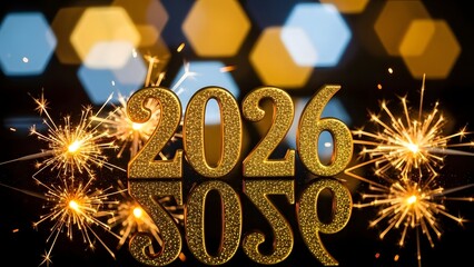 Sparkling new year celebration 2026