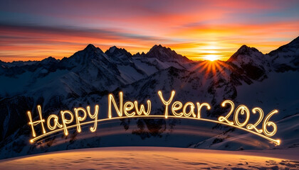 A breathtaking nature landscape view of a silhouette mountain range under a vibrant orange and red dusk sky with glowing sunlight filtering through the clouds at sunset  2026