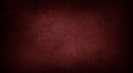 Red textured concrete wall background