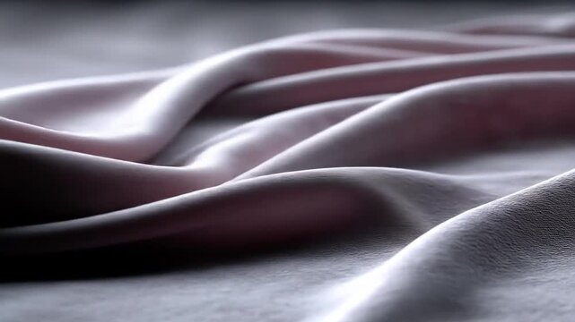 Abstract flowing shapes in shades of grey with soft lighting and textures