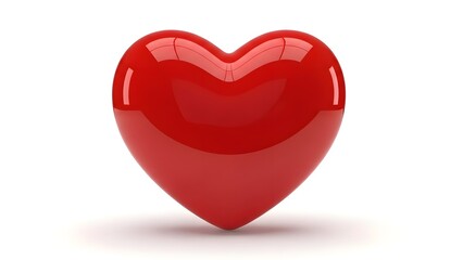 Obraz premium Valentine's day heart symbol of love and romance